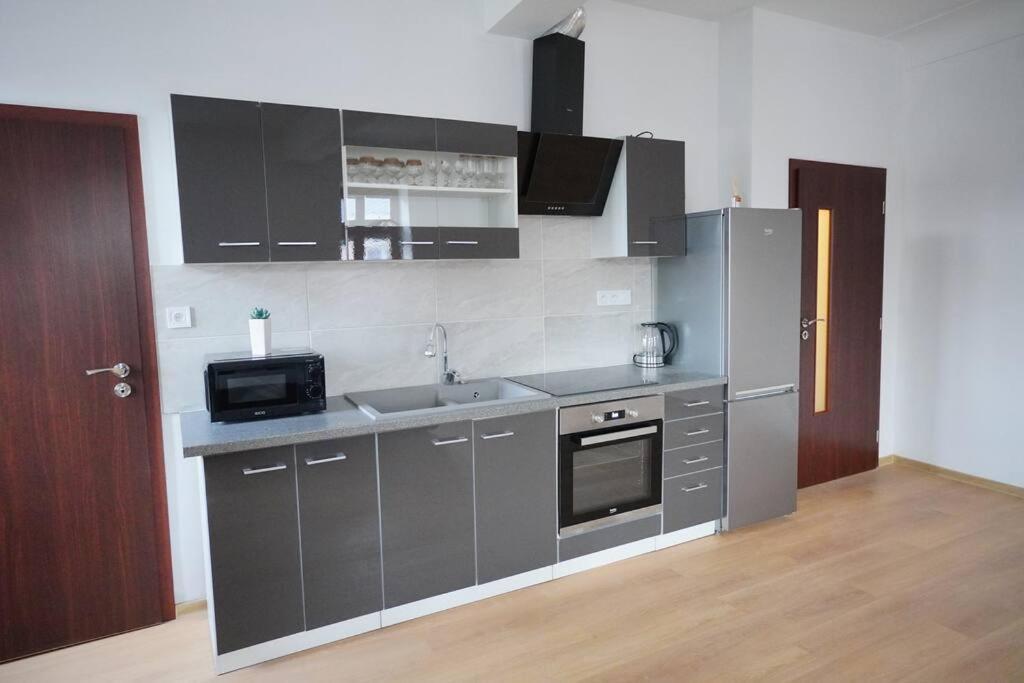 קרלובי וארי Apartment U Cerneho Orla מראה חיצוני תמונה